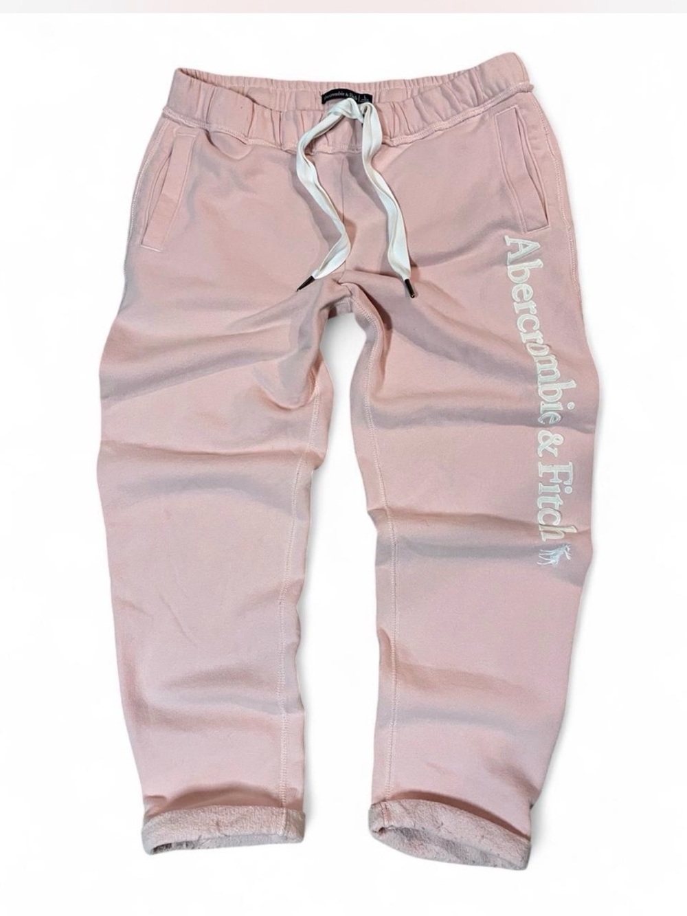 Abercrombie & Fitch Pale Pink Women's sweatpants size large